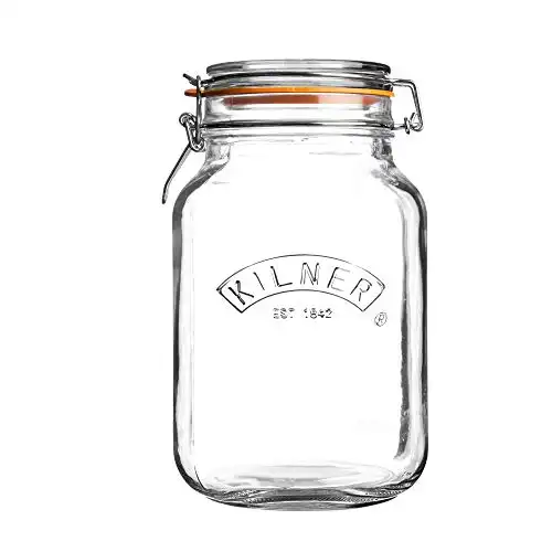 A 2L glass jar