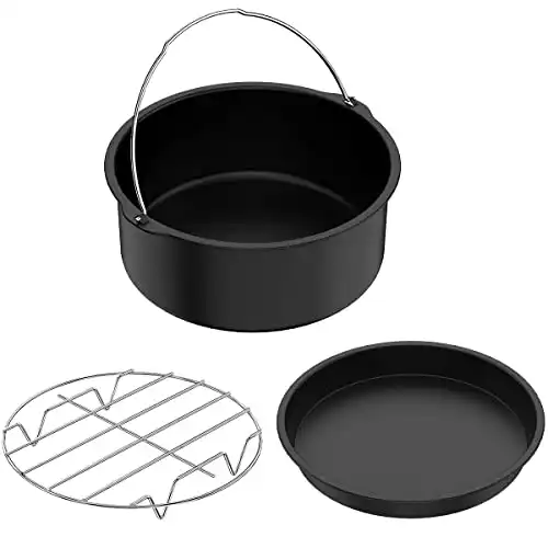 Pizza Pan and Cake Barrel Set